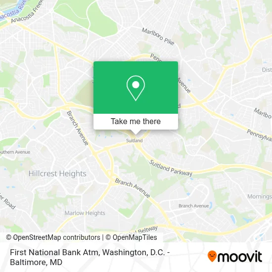 First National Bank Atm map