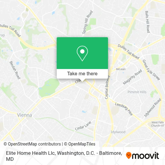 Elite Home Health Llc map