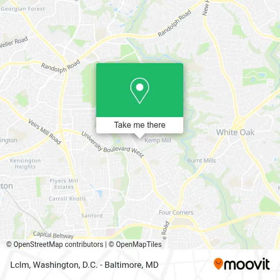Lclm map
