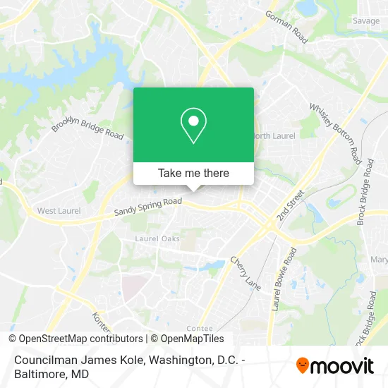 Councilman James Kole map