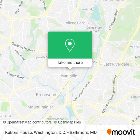 Kukla's House map