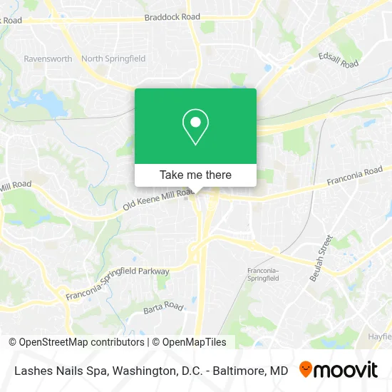 Lashes Nails Spa map