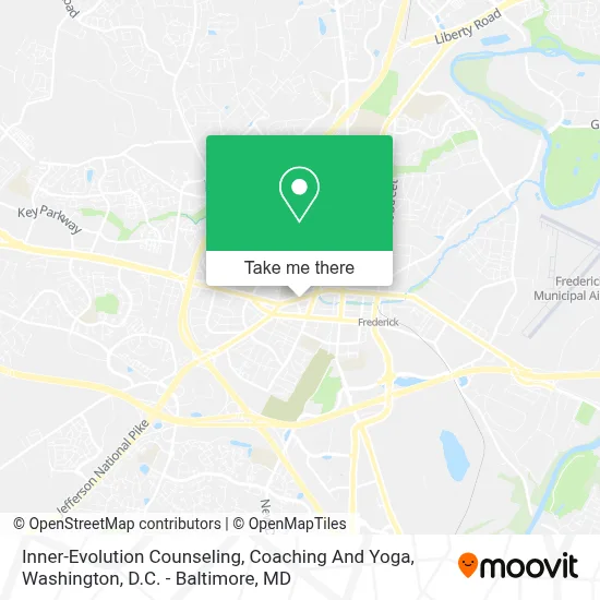 Inner-Evolution Counseling, Coaching And Yoga map