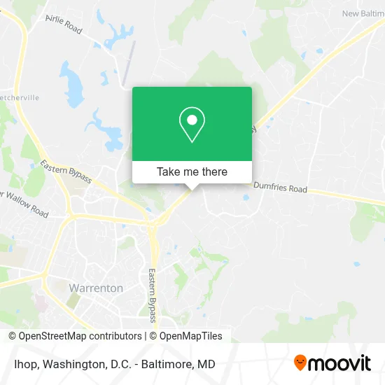 Ihop map