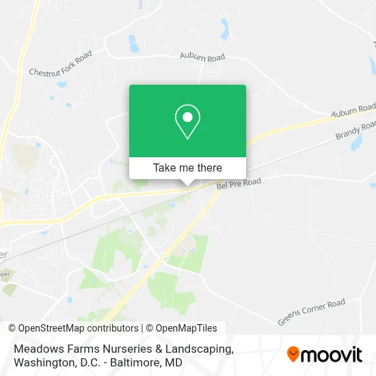 Meadows Farms Nurseries & Landscaping map