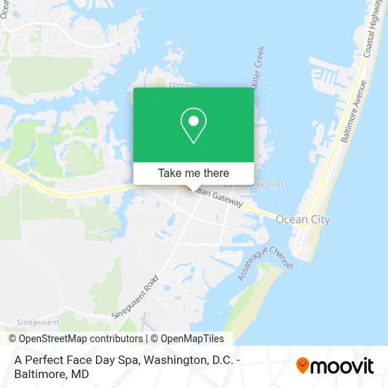 A Perfect Face Day Spa map