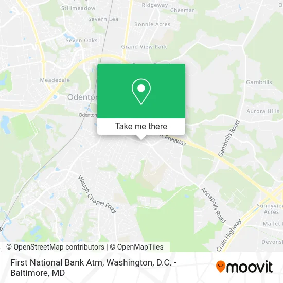 First National Bank Atm map
