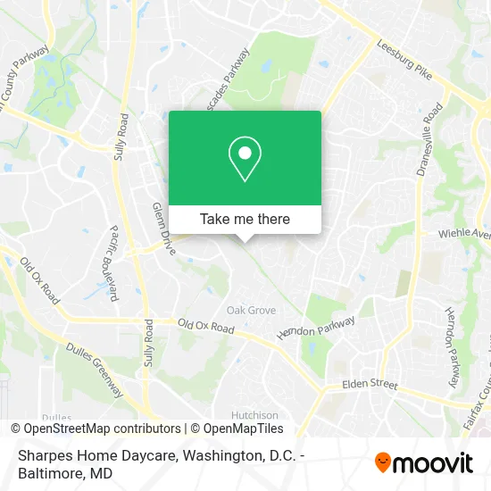Sharpes Home Daycare map