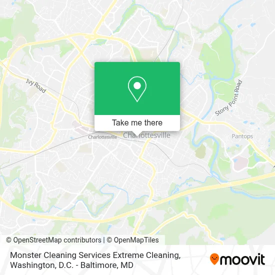 Monster Cleaning Services Extreme Cleaning map