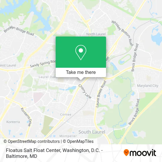 Floatus Salt Float Center map