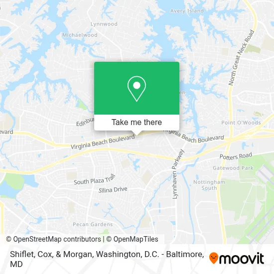 Shiflet, Cox, & Morgan map