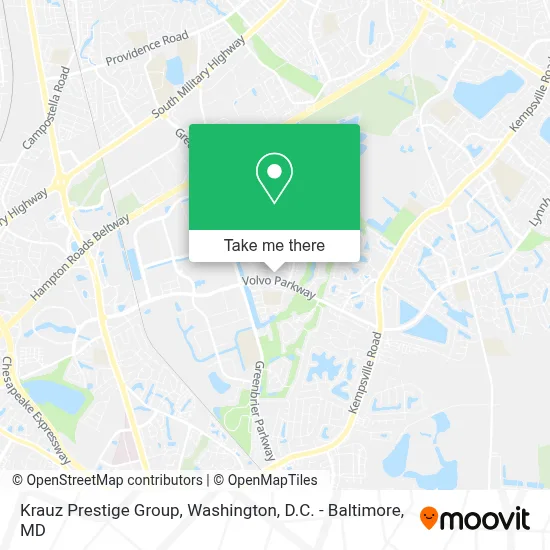 Krauz Prestige Group map