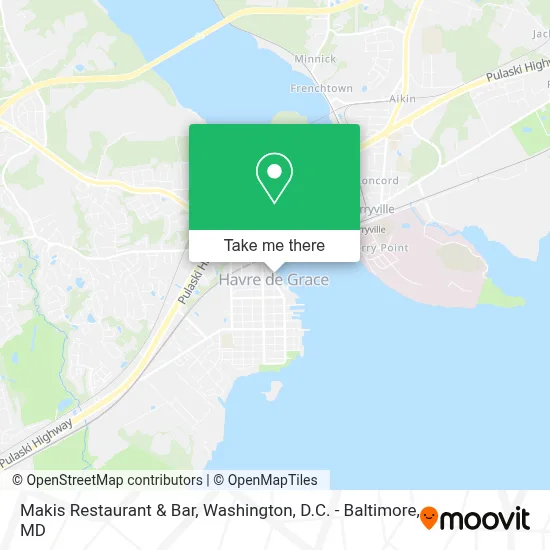 Makis Restaurant & Bar map