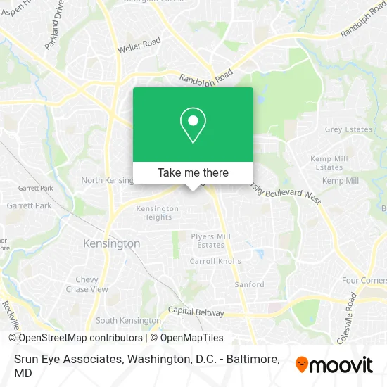 Srun Eye Associates map