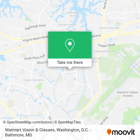 Walmart Vision & Glasses map