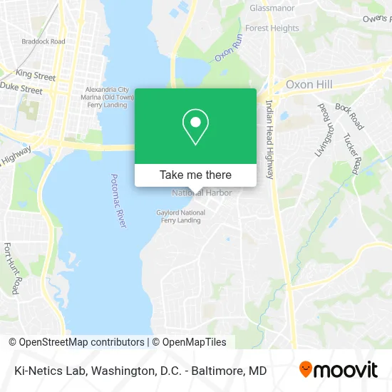 Ki-Netics Lab map