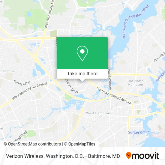 Verizon Wireless map