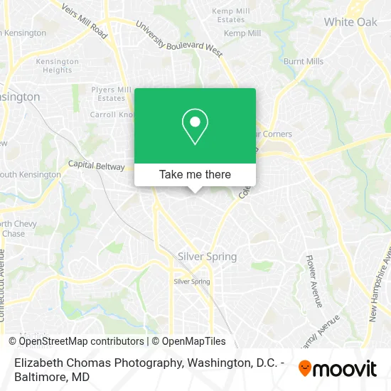 Elizabeth Chomas Photography map