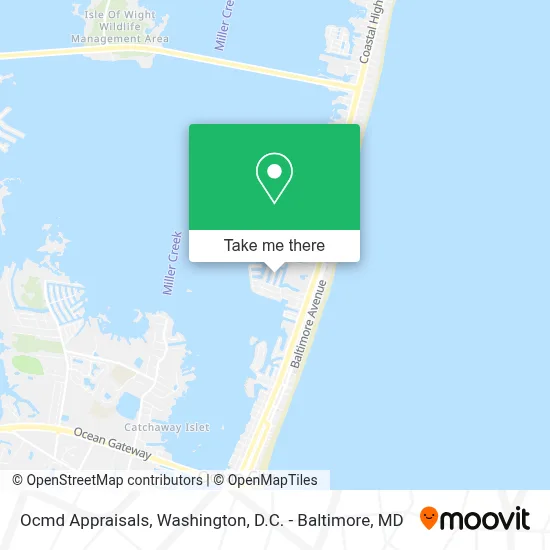 Ocmd Appraisals map