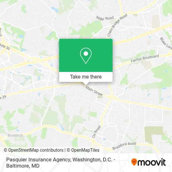 Pasquier Insurance Agency map