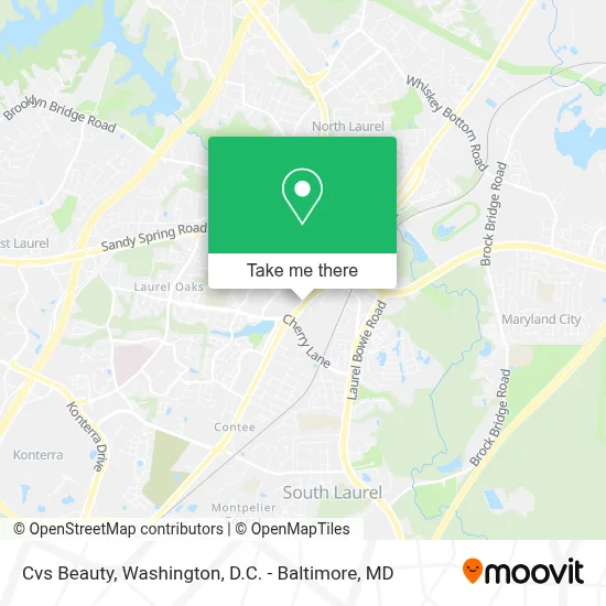 Cvs Beauty map