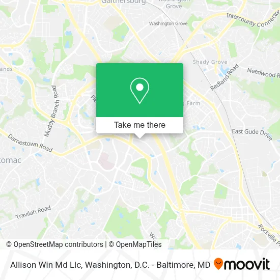 Allison Win Md Llc map