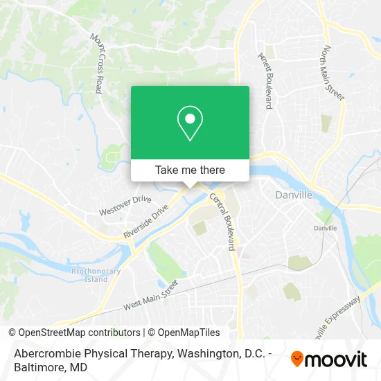 Abercrombie Physical Therapy map