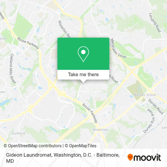 Gideon Laundromat map