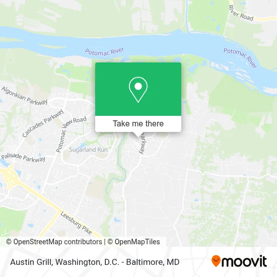 Austin Grill map