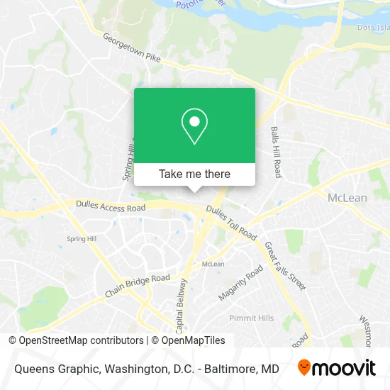 Queens Graphic map