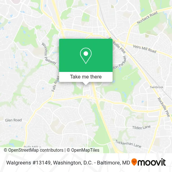 Walgreens #13149 map