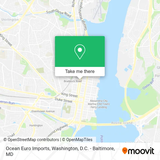 Ocean Euro Imports map