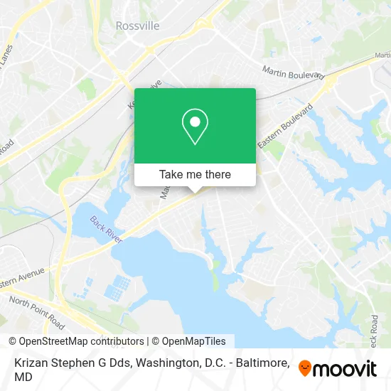 Krizan Stephen G Dds map
