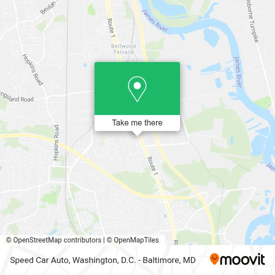 Speed Car Auto map