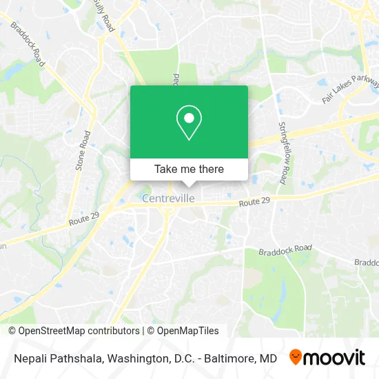 Nepali Pathshala map