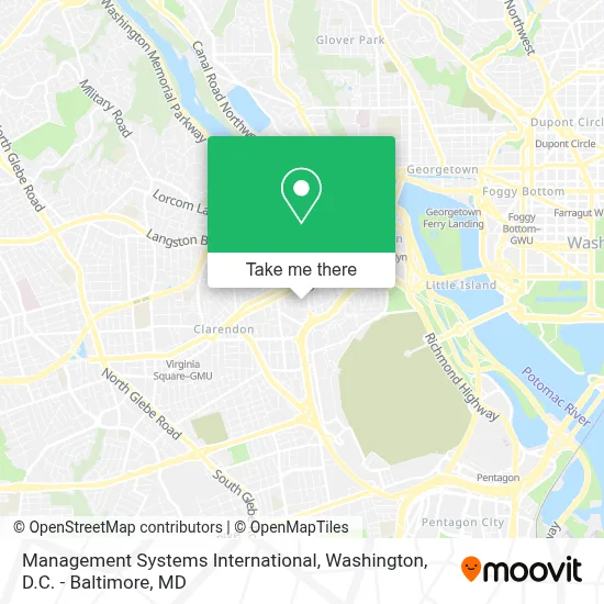 Management Systems International map