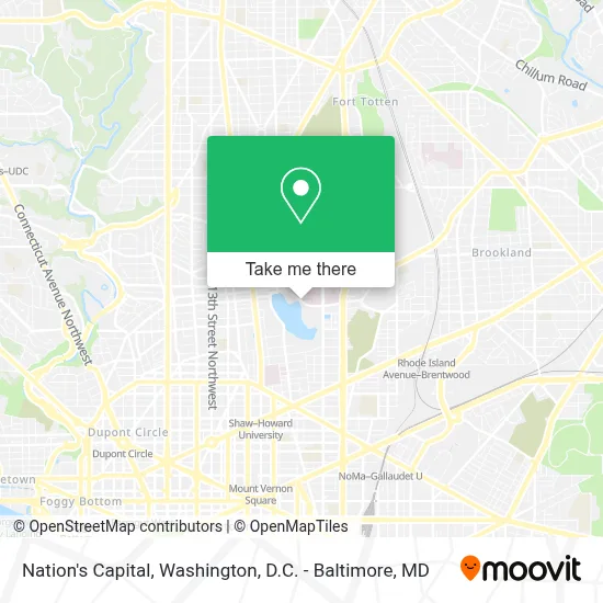 Nation's Capital map