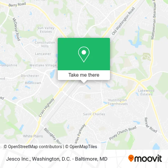 Jesco Inc. map