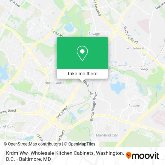 Krdm Ww- Wholesale Kitchen Cabinets map