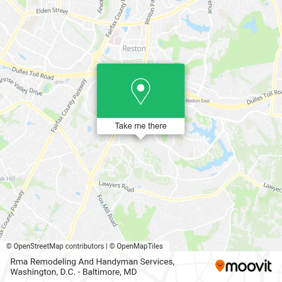 Rma Remodeling And Handyman Services map