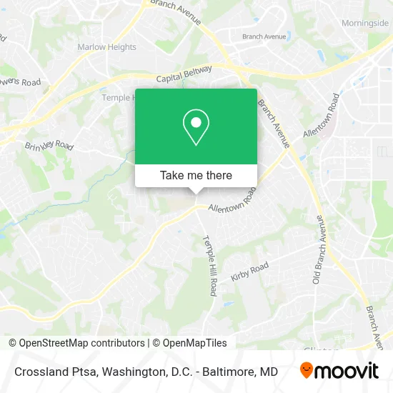 Crossland Ptsa map