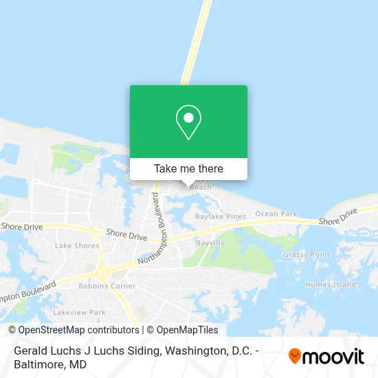 Gerald Luchs J Luchs Siding map