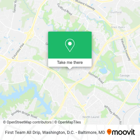 First Team All Drip map