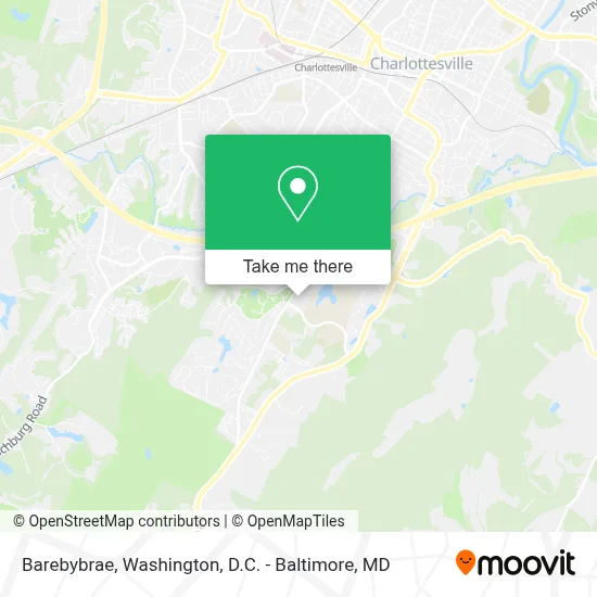 Barebybrae map