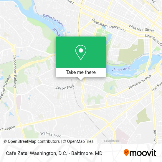 Cafe Zata map