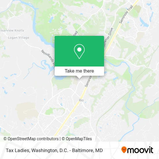 Tax Ladies map