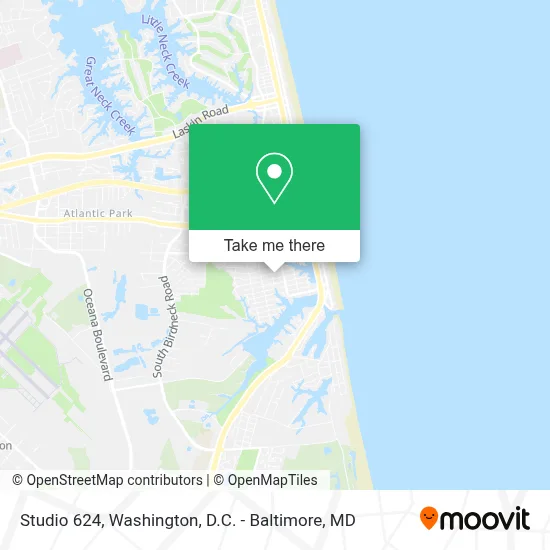Studio 624 map
