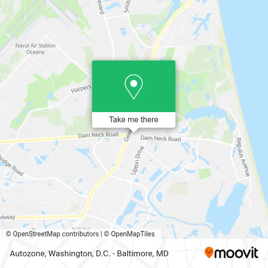 Autozone map