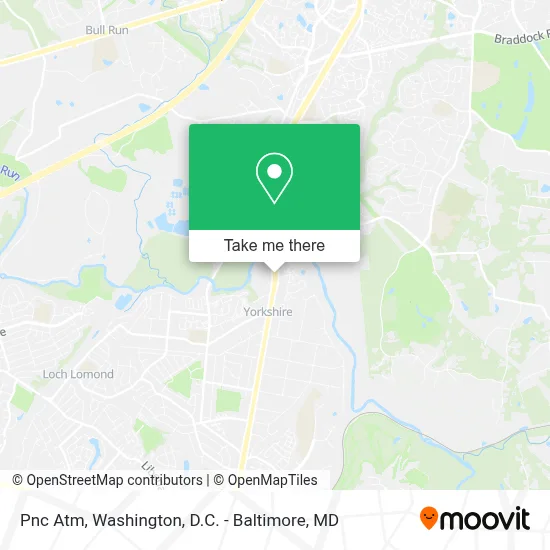 Pnc Atm map