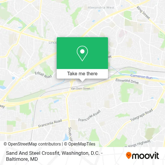 Sand And Steel Crossfit map
